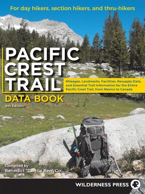 cover image of Pacific Crest Trail Data Book